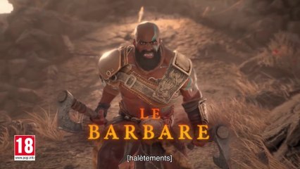 Diablo IV - Bande-annonce du barbare
