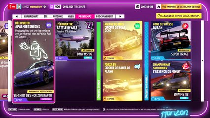 Forza Horizon 5 défi photo palmiersnéons