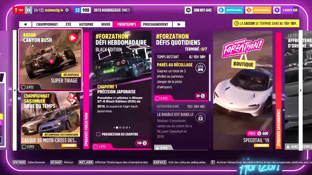 Forza Horizon 5 radar canyon rush