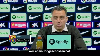 Xavi: "Lewandowski hat immer noch die meisten Tore"