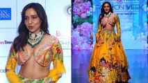 Bombay Times Fashion Week 2023: Bollywood Actress Neha Sharma Bold Look Ramp Walk Full Video