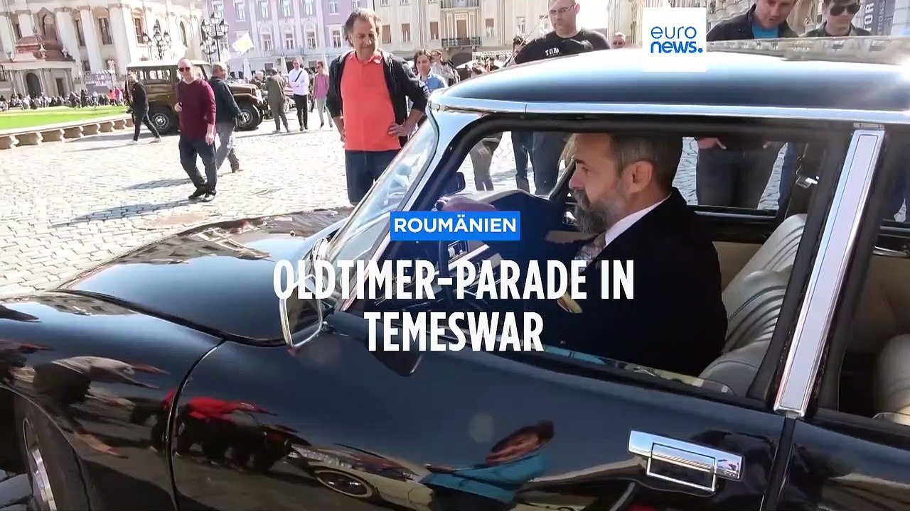 Cooles Blech: Mehr als 100 kultige Klassiker auf der Oldtimer-Parade in Temeswar