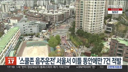 '스쿨존 음주운전' 서울서 이틀 동안에만 7건 적발