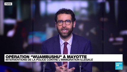 A Mayotte, une "opération anti-délinquance" et "anti-bidonville", selon Gérald Darmanin