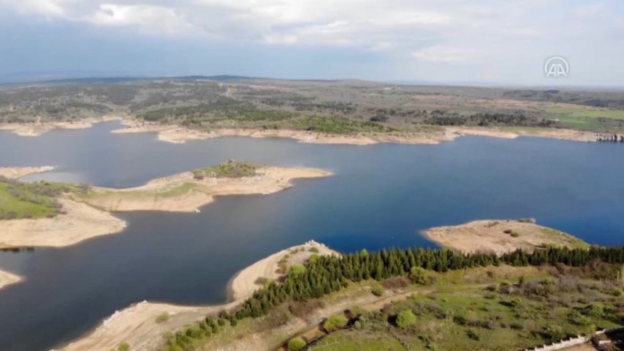 Trakya'daki barajların ortalama doluluk oranı yüzde 55 olarak ölçüldü