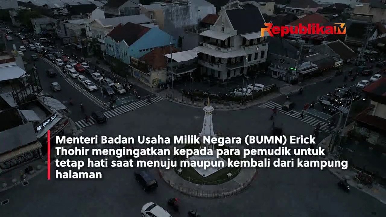 Erick Thohir Imbau Pemudik Tetap Berhati-hati Saat Arus Mudik Maupun Arus Balik