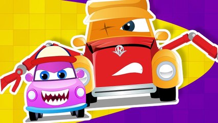 Super Car Royce In We Are The Monster Trucks With Baby A Children's Vehicle Song