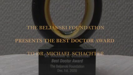 Dr. Michael Schachter Receives the Best Doctor Award by The Beljanski Foundation