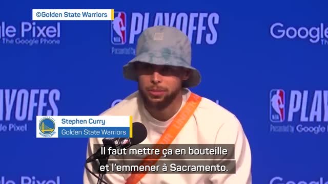 Warriors - Curry : Nous devons garder notre sang-froid