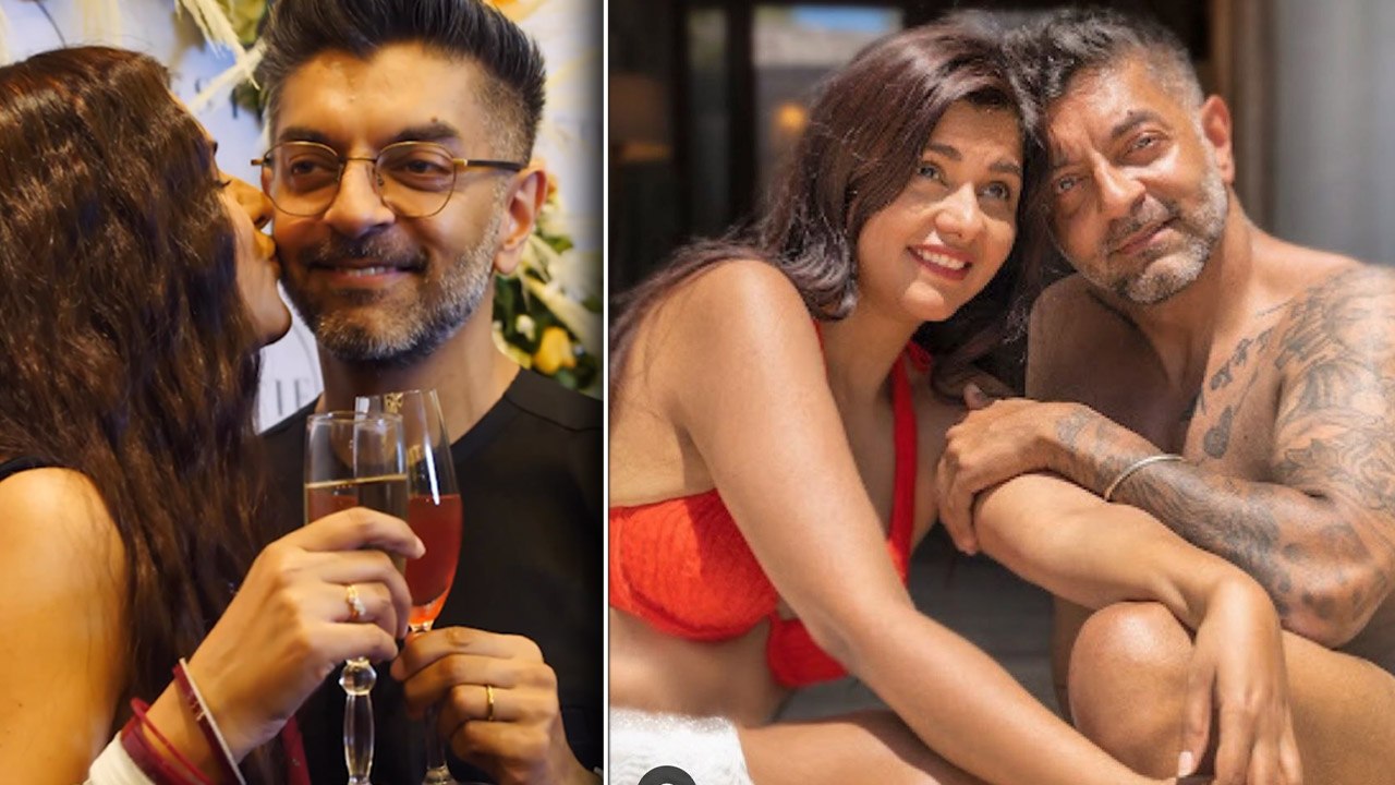Dalljiet Kaur ने पति Nikhil Patel को Party में किया Kiss, हुईं Romantic, Fans बोले- बहुत खूब..