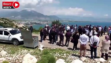 Finike'de denize nazır arazi Bilal Erdoğan'ın vakfına tahsis edildi! Yurttaşlar ranta isyan etti