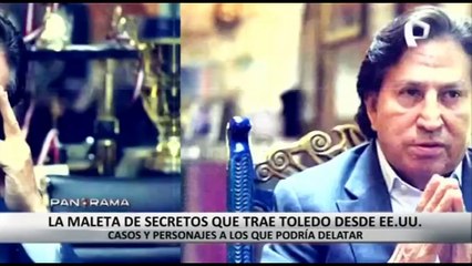 Los secretos que trae Toledo desde Estados Unidos: casos y personajes a los que podría delatar