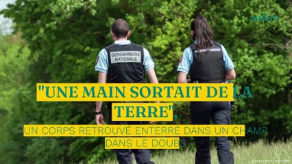 "Une main sortait de la terre", un corps retrouvé enterré dans un champ dans le Doubs