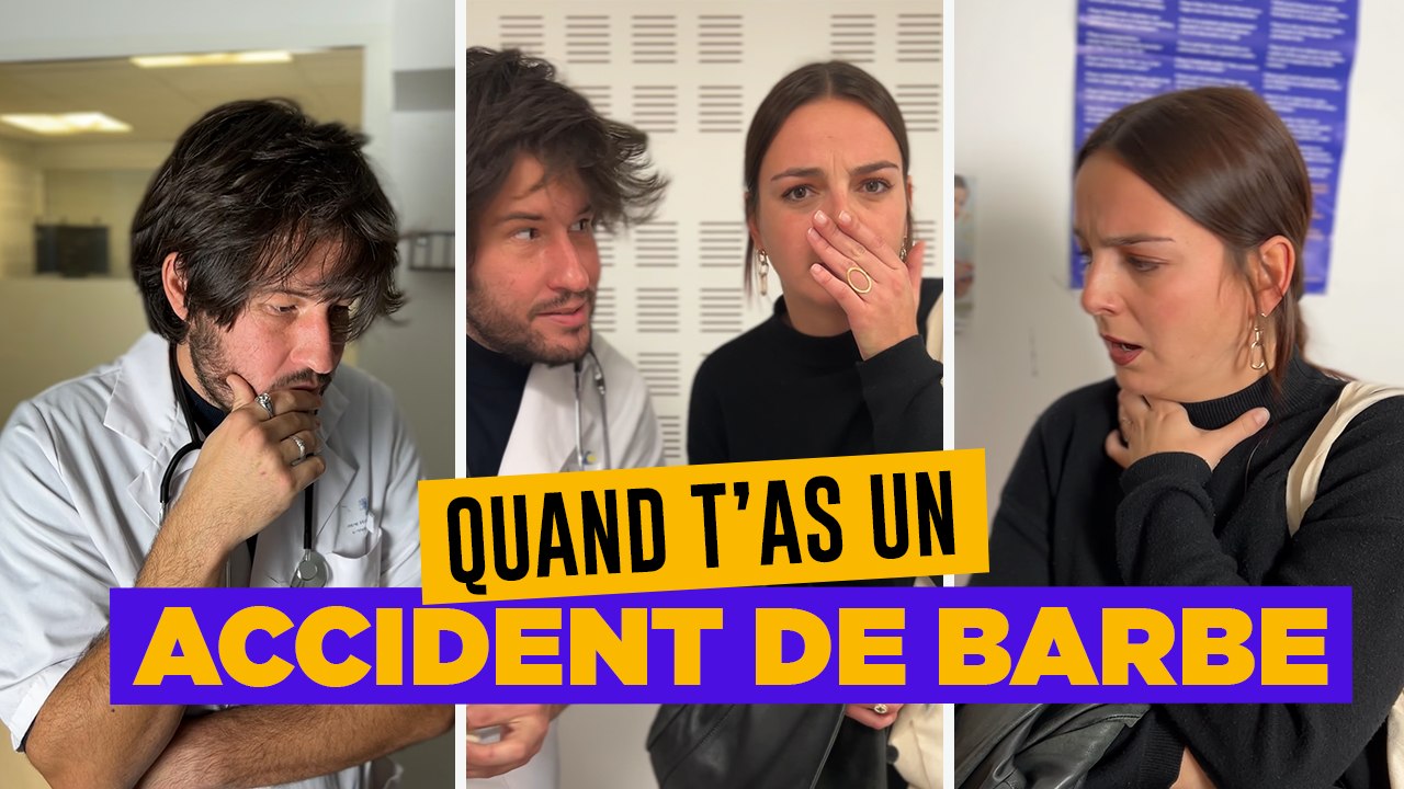 Quand t'as un accident de barbe
