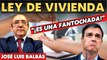  José Luis Balbás le mete un histórico zasca a Sánchez y su ley de vivienda: “¡Fantochada!” 