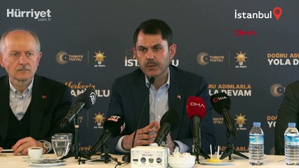 Bakan Kurum: Yatırımcıyı tehdit eden bir Kılıçdaroğlu var