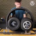 Crazy DIY Fat Tires For A Bike!