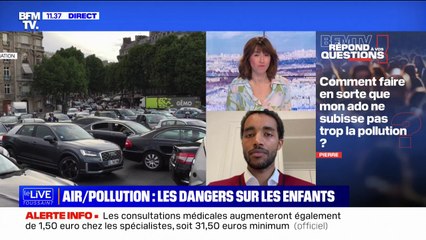 Comment faire en sorte que mon ado ne subisse pas trop la pollution ? BFMTV répond à vos questions