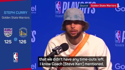 Curry will learn from mistake that nearly cost the Warriors