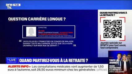 Quel impact a un arrêt maladie sur mon âge de départ ? BFMTV répond à vos questions sur les retraites