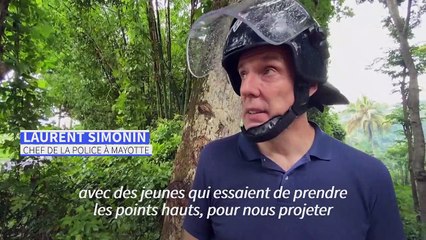 Mayotte: CRS et policiers du RAID interviennent dans la jungle