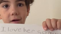 Big brother writes a heartwarming book on meeting little sister