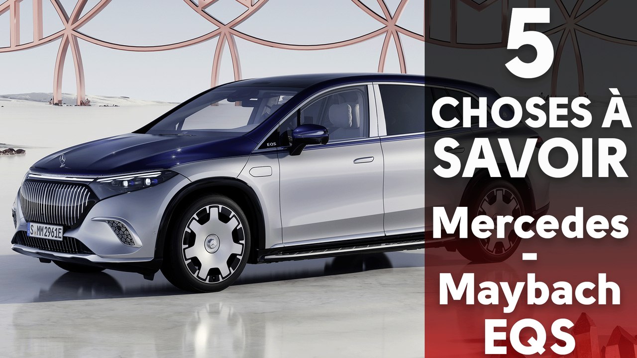 MERCEDES-MAYBACH EQS : 5 choses à savoir sur le SUV de prestige !