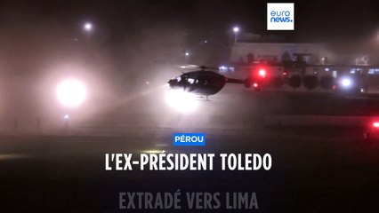 Pérou: l'ex-président Toledo, accusé de corruption, en prison après son extradition