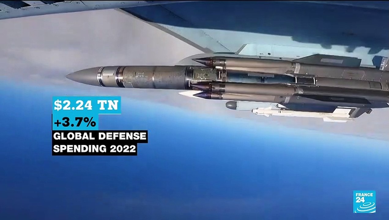 Record military spending: Ukraine war spurs hig...