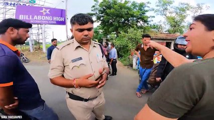 Extreme Road Rage After Deadly Accident _ Police Tried to Arrest us  _ Angry aunty vs Bikers