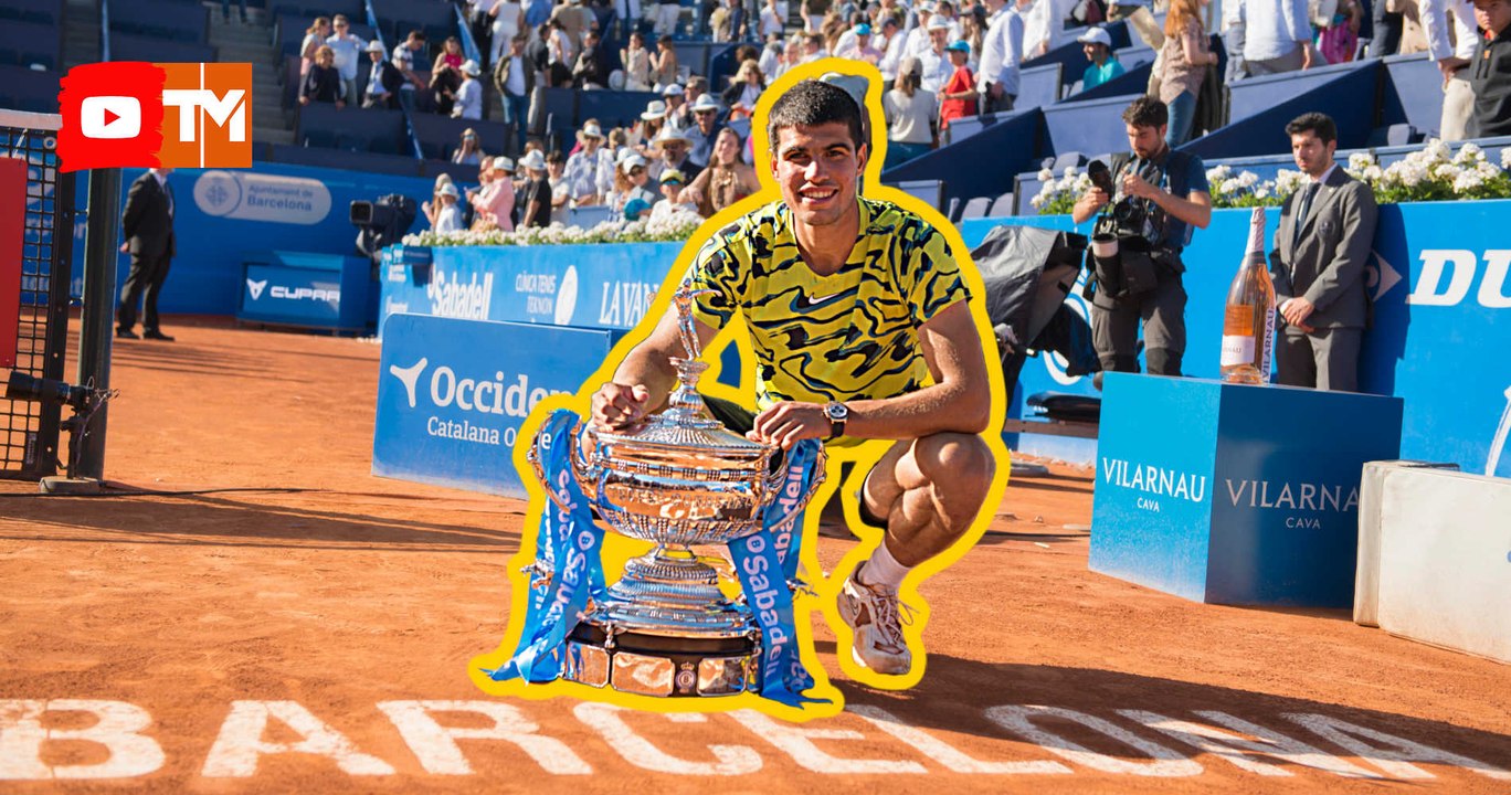 Alcaraz reached another milestone in Barcelona by retaining a title for the first time in his career