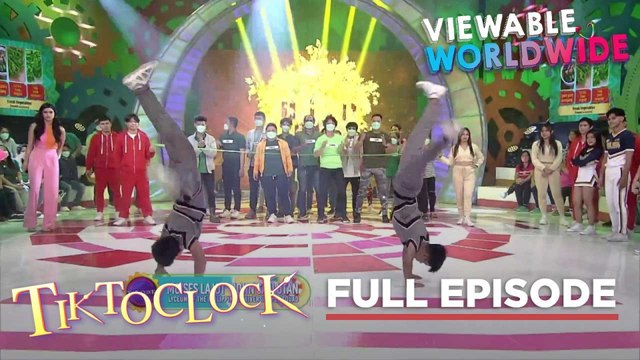 TiktoClock: NCAA Cheerleaders, bonggang-bongga ang pag-tumbling sa ‘Puno ng Swerte!’ (Full Episode)