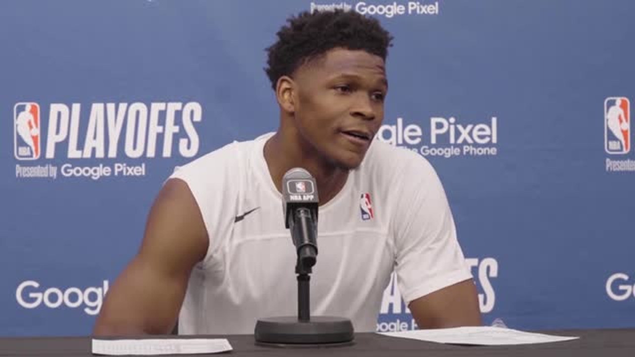 Timberwolves - Edwards : "Il fallait gagner un match de plus pour nous éliminer"