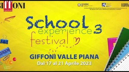 Gran finale per School Experience 3, ultima tappa Giffoni