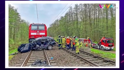 Kereta Tabrak Mobil yang Terobos Palang Pintu di Jerman