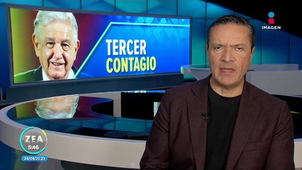 López Obrador da positivo a Covid-19 por tercera vez