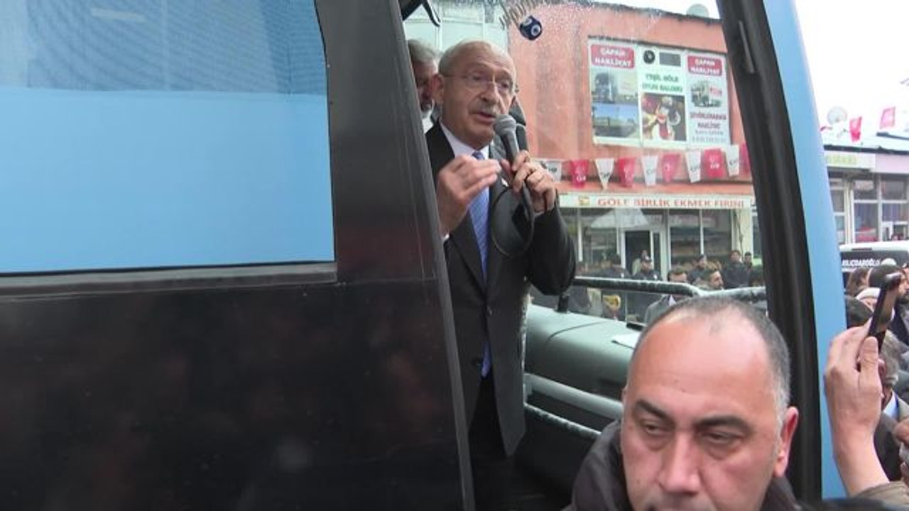 Kılıçdaroğlu, Ardahan Göle'de: "Halk İçin Çalışacağım. Sizin Gibi Yaşayacağım. Sizin Karnınız Toksa, Benim de Karnım Tok Olacak"