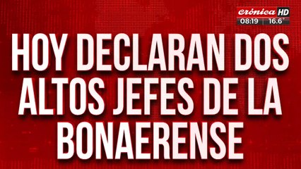 Caso Lautaro y Lucas: declaran altos jefes de la Policía Bonaerense