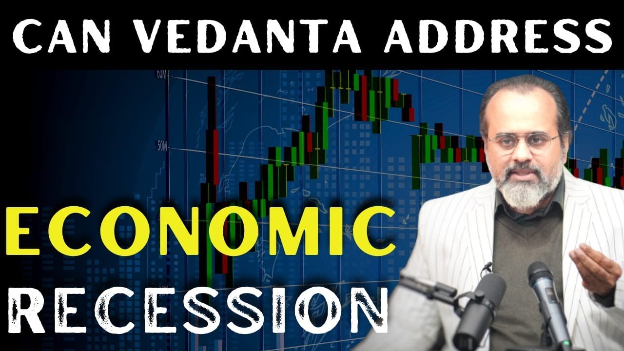 Can Vedanta address the problem of economic recession? || Acharya Prashant, at DU (2023)