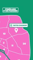 Itinéraire d'un Parisien : Les Buttes-Chaumont