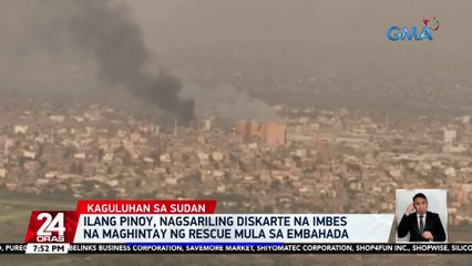 Ilang Pinoy, nagsariling diskarte na imbes na maghintay ng rescue mula sa embahada | 24 Oras