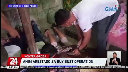 6 na suspek, arestado sa buy bust operation | 24 Oras