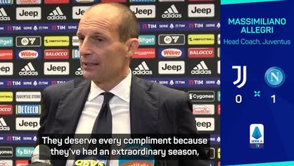 Allegri hails 'extraordinary' Napoli