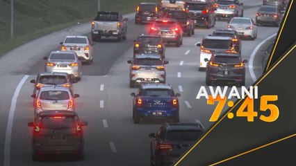 Situasi kenderaan di lebuh raya