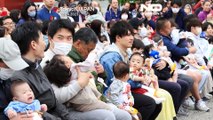 پس از ۴ سال بار دیگر مسابقه «کودک گریان سومو» در ژاپن برگزار شد