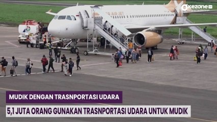 5,1 Juta Orang Gunakan Trasnportasi Udara untuk Mudik