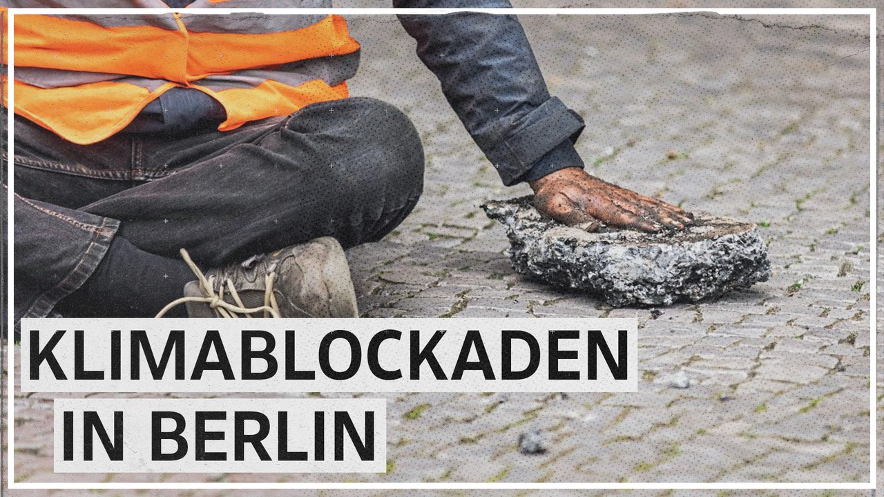Mehr als 30 Blockaden von Klimaaktivistinnen in Berlin