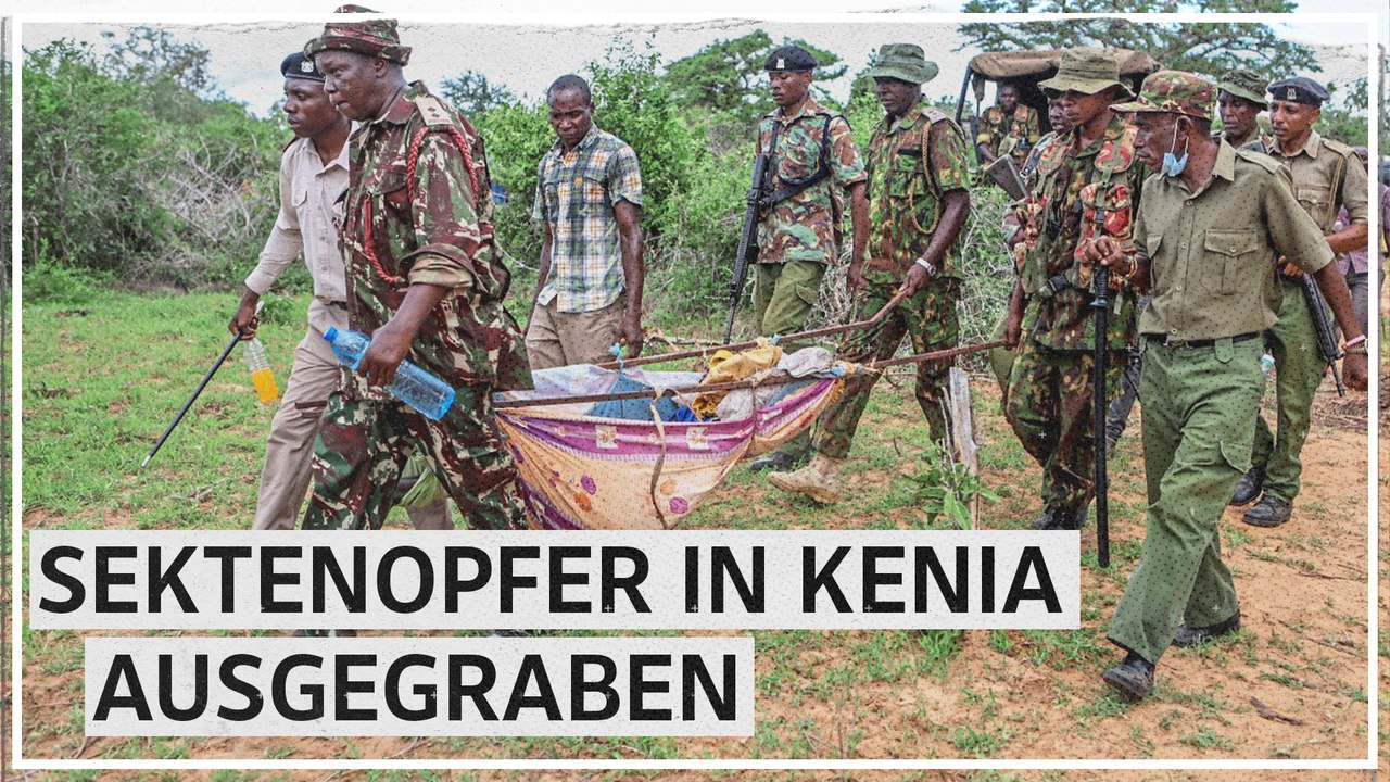 47 mutmaßliche Opfer von Sektenführer in Kenia ausgegraben