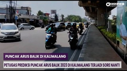 Petugas Prediksi Puncak Arus Balik 2023 di Kalimalang Terjadi Sore Nanti