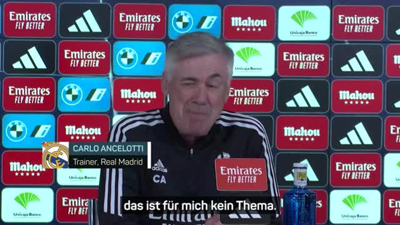 Ancelotti über Messi: 'Ich mag ihn als Spieler'